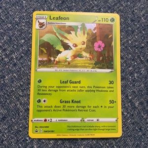 Leafeon Pokémon Card